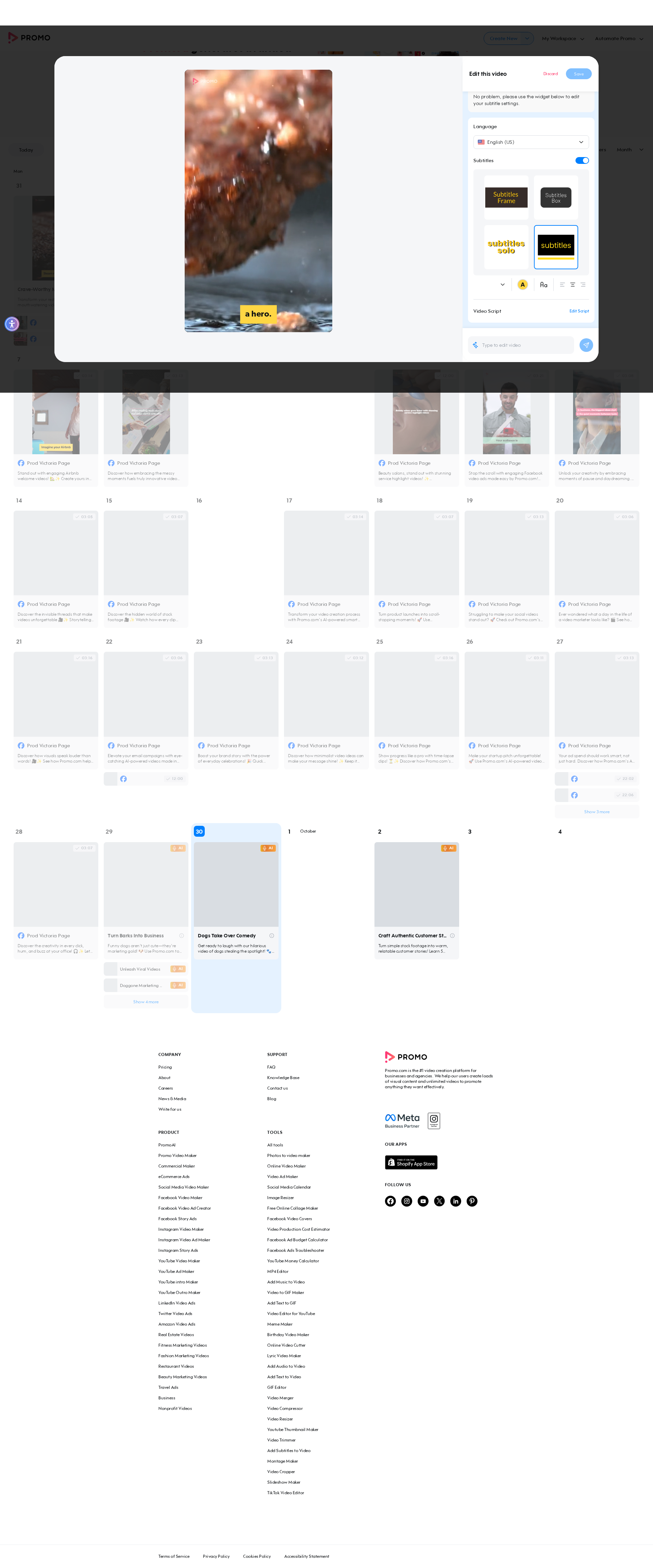 Test failure screenshot